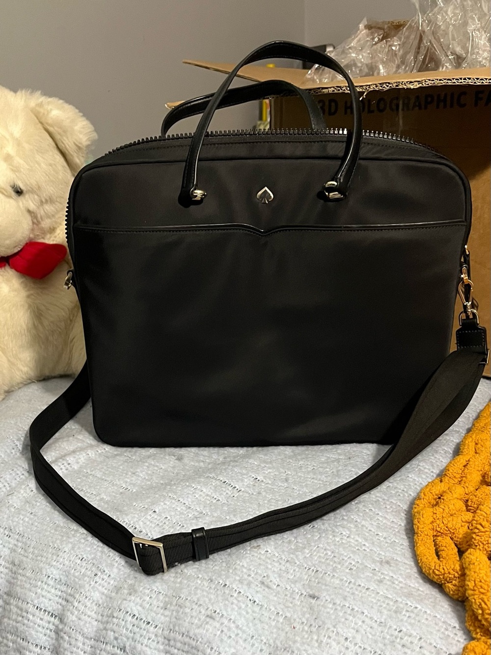 kate spade Black Laptop Bag with Shoulder Strap